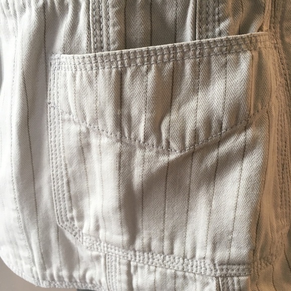 MARC JACOBS 💯 Cotton Striped Blazer in Linen/Grey - Picture 7 of 8